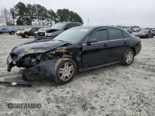 2013 Chevrolet Impala Police with VIN 2G1WD5E38D1247154, listed as a Copart auction lot 84818634 with 127,895 mi miles and Salvage Title. Bid and sale history available at carsss.com. Image 1.