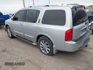 2008 Infiniti QX56 with VIN 5N3AA08C58N903066, listed as a IAAI auction lot 41913494 with 159,280 mi miles. Bid and sale history available at carsss.com. Image 3.