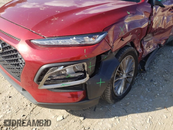 2018 Hyundai Kona SEL with VIN KM8K22AA6JU106772, listed as a Copart auction lot 63737162 with 78,690 mi miles. Bid and sale history available at carsss.com. Image 10.