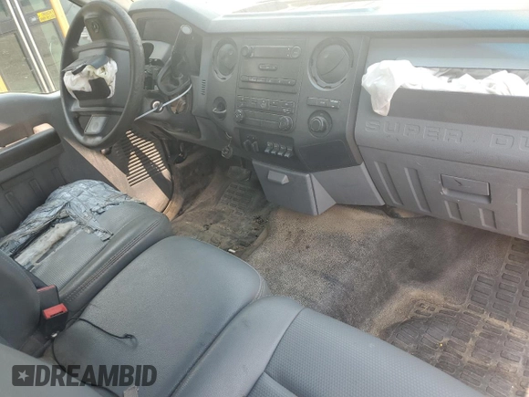 2011 Ford F-350 with VIN 1FDRF3G6XBEA32635, listed as a Copart auction lot 64164594 with Not provided miles and Salvage title. Bid and sale history available at DreamBid. Image 8.