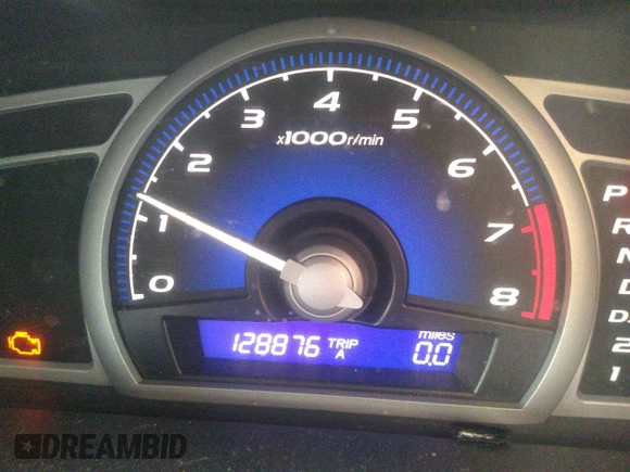 2009 Honda Civic Cpe LX with VIN 2HGFG12679H508263, listed as a IAAI auction lot 41498344 with 128,876 mi miles. Bid and sale history available at carsss.com. Image 7.