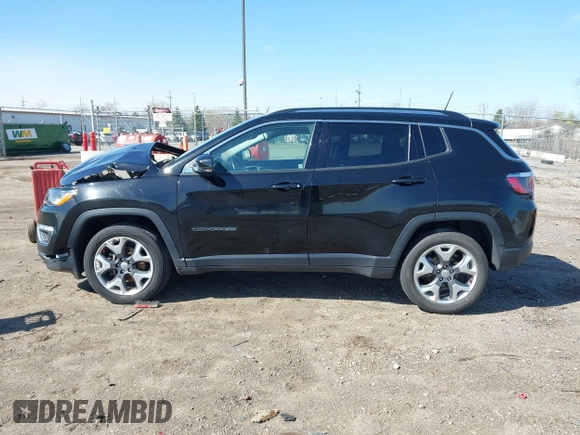 2020 Jeep Compass Limited with VIN 3C4NJDCB4LT119586, listed as a IAAI auction lot 41961357 with 67,426 mi miles and . Bid and sale history available at DreamBid. Image 14.