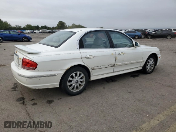 2005 Hyundai Sonata GLS with VIN KMHWF35H75A141198, listed as a Copart auction lot 69321004 with 90,302 mi miles and Salvage Title. Bid and sale history available at carsss.com. Image 3.