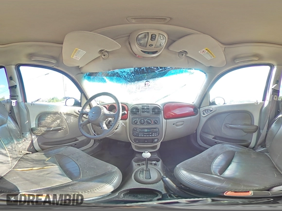 2003 Chrysler PT Cruiser Limited with VIN 3C8FY68B23T510433, listed as a Copart auction lot 57470305 with 259,716 mi miles and Salvage title. Bid and sale history available at DreamBid. Image 14.