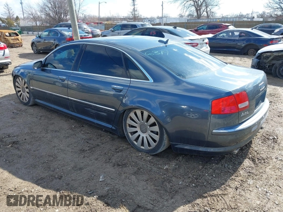 2006 Audi A8 4.2L with VIN WAUML44E06N019260, listed as a IAAI auction lot 40909905 with Not provided miles and . Bid and sale history available at DreamBid. Image 3.