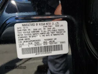 2012 Infiniti M z VIN JN1BY1AP5CM334253, wystawiony jako Copart lot #58262705 z przebiegiem 157 913 mil mil oraz Szkoda całkowita • Salvage title. Historia ofert i sprzedaży dostępna na DreamBid. Obrazek 13.