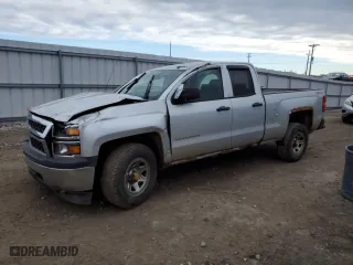 2015 Chevrolet Silverado 1500 LS with VIN 1GCVKPEH1FZ172176, listed as a Copart auction lot 50467345 with 284,694 mi miles and Non Repairable. Bid and sale history available at carsss.com. Image 1.