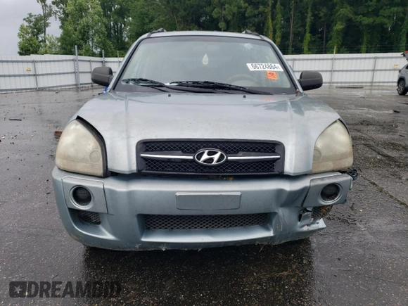 2008 Hyundai Tucson GLS with VIN KM8JM12B08U756098, listed as a Copart auction lot 66724864 with 161,364 mi miles and Salvage Title. Bid and sale history available at carsss.com. Image 5.