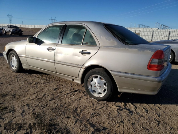 1998 Mercedes-Benz C 230/260/280/320 with VIN WDBHA23G5WA556665, listed as a Copart auction lot 83677634 with 153,901 mi miles and Salvage Title. Bid and sale history available at carsss.com. Image 2.