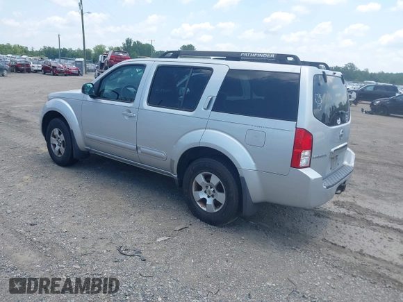 2006 Nissan Pathfinder SE with VIN 5N1AR18U06C666527, listed as a IAAI auction lot 42578647 with 210,279 mi miles and . Bid and sale history available at DreamBid. Image 3.
