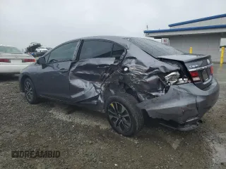 2014 Honda Civic Sedan EX with VIN 19XFB2F81EE038736, listed as a Copart auction lot 51261615 with 103,323 mi miles and Salvage Title. Bid and sale history available at carsss.com. Image 2.