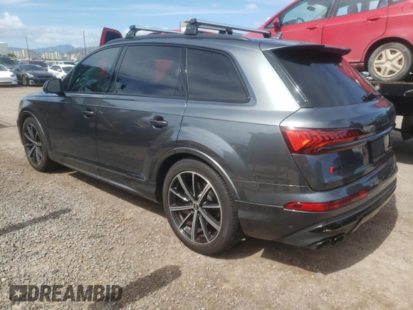 2022 Audi SQ7 Prestige z VIN WA1VWBF78ND005333, wystawiony jako Copart lot #45151024 z przebiegiem 12 813 mil mil oraz Czysty tytuł • Clean title. Historia ofert i sprzedaży dostępna na DreamBid. Obrazek 2.