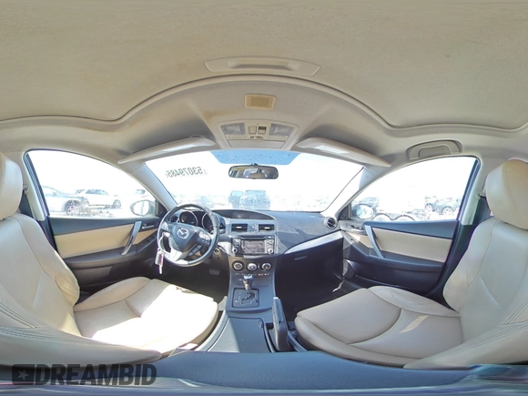 2013 Mazda 3 i Grand Touring with VIN JM1BL1M7XD1819904, listed as a Copart auction lot 53079485 with 144,509 mi miles and Salvage Title. Bid and sale history available at DreamBid. Image 14.