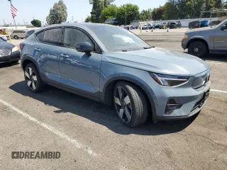 2023 Volvo C40 Recharge Pure Electric Plus with VIN YV4ED3GL2P2057274, listed as a Copart auction lot 64953304 with 12,459 mi miles and Salvage Title. Bid and sale history available at carsss.com. Image 4.