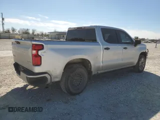 2020 Chevrolet Silverado 1500 Custom with VIN 3GCPWBEHXLG212637, listed as a Copart auction lot 42171255 with 105,055 mi miles and Salvage Title. Bid and sale history available at carsss.com. Image 3.