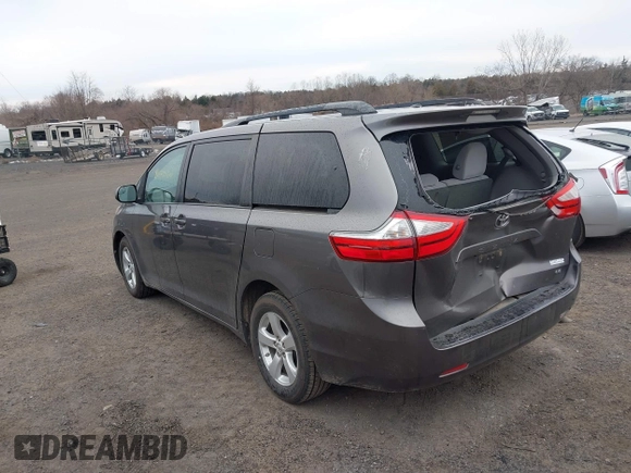 2016 Toyota Sienna LE AAS with VIN 5TDKK3DC2GS714907, listed as a IAAI auction lot 41679920 with 130,321 mi miles. Bid and sale history available at carsss.com. Image 3.