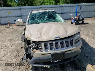 2017 Jeep Compass Latitude with VIN 1C4NJDEB9HD127855, listed as a Copart auction lot 56699735 with 119,046 mi miles and Salvage title. Bid and sale history available at DreamBid. Image 14.
