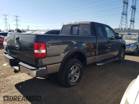 2005 Ford F-150 XLT with VIN 1FTPX14545NB18066, listed as a Copart auction lot 73850534 with 168,185 mi miles and Clean title. Bid and sale history available at DreamBid. Image 3.