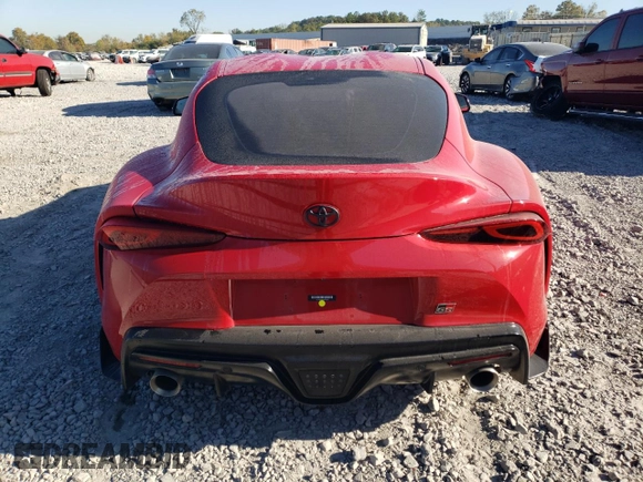 2020 Toyota Supra 3.0 with VIN WZ1DB4C09LW020670, listed as a Copart auction lot 76634174 with Not provided miles and Salvage title. Bid and sale history available at DreamBid. Image 6.