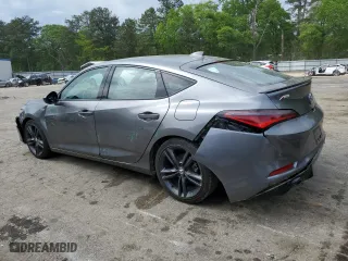 2023 Acura Integra w/A-Spec Package with VIN 19UDE4H3XPA007813, listed as a Copart auction lot 50851324 with 44,507 mi miles and Salvage Title. Bid and sale history available at carsss.com. Image 2.