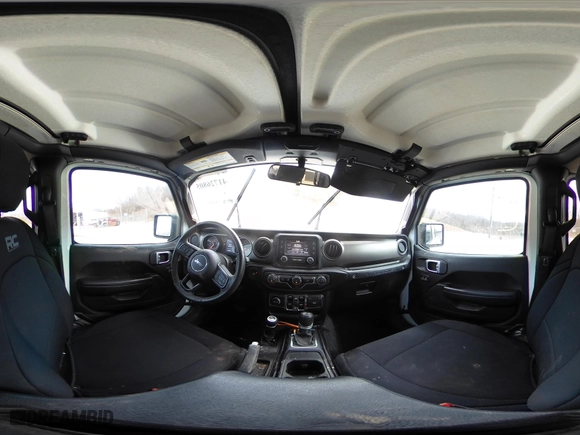 2019 Jeep Wrangler Unlimited Sport S with VIN 1C4HJXDG3KW604576, listed as a IAAI auction lot 41726805 with 89,118 mi miles. Bid and sale history available at carsss.com. Image 19.