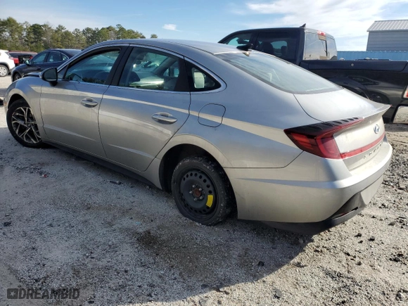 2020 Hyundai Sonata SEL with VIN 5NPEF4JA0LH027077, listed as a Copart auction lot 45607045 with 75,340 mi miles and Salvage Title. Bid and sale history available at carsss.com. Image 2.
