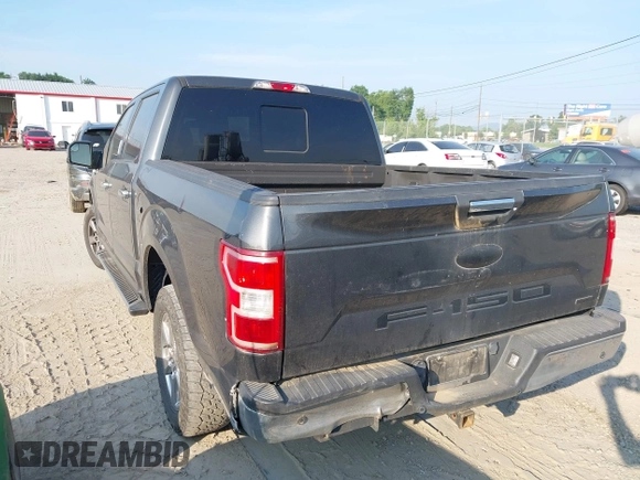 2019 Ford F-150 XL with VIN 1FTEW1C48KKF03291, listed as a IAAI auction lot 42545478 with 56,418 mi miles and . Bid and sale history available at DreamBid. Image 3.