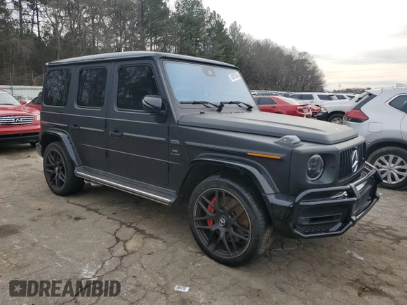 2020 Mercedes-Benz G 63 AMG with VIN WDCYC7HJ5LX334191, listed as a Copart auction lot 42028014 with 46,103 mi miles and Salvage Title. Bid and sale history available at DreamBid. Image 4.