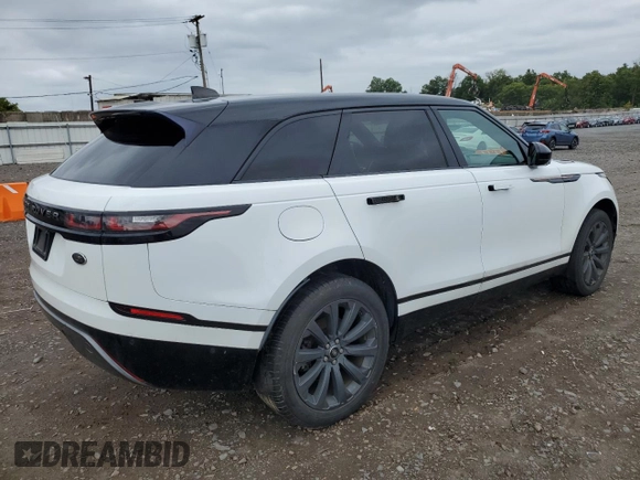 2018 Land Rover Range Rover Velar R-Dynamic SE z VIN SALYL2RN7JA714670, wystawiony jako Copart lot #69160794 z przebiegiem 51 608 mil mil oraz Szkoda całkowita • Salvage title. Historia ofert i sprzedaży dostępna na DreamBid. Obrazek 3.