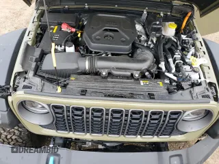 2025 Jeep Wrangler Rubicon with VIN 1C4RJXR61SW513701, listed as a Copart auction lot 59692735 with 4,778 mi miles and Salvage title. Bid and sale history available at DreamBid. Image 11.