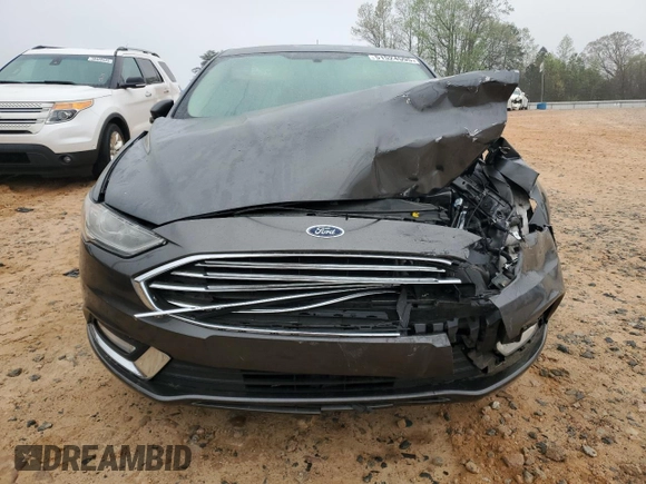 2017 Ford Fusion S with VIN 3FA6P0G78HR339132, listed as a Copart auction lot 51524595 with 101,345 mi miles and Salvage Title. Bid and sale history available at DreamBid. Image 5.