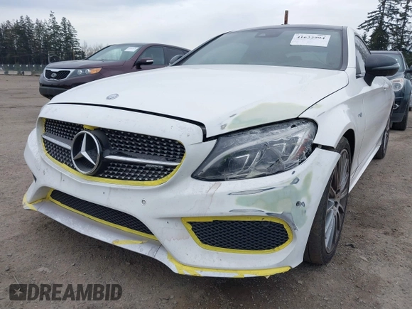 2017 Mercedes-Benz C 43 AMG with VIN WDDWJ6EB5HF489885, listed as a IAAI auction lot 41622994 with 77,547 mi miles and . Bid and sale history available at carsss.com. Image 6.