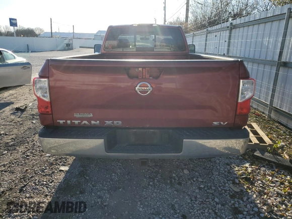 2017 Nissan Titan with VIN 1N6BA1R97HN520169, listed as a Copart auction lot 82783774 with 203,684 mi miles and Salvage title. Bid and sale history available at DreamBid. Image 6.