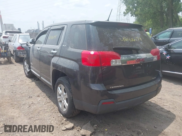 2014 GMC Terrain SLE with VIN 2GKFLVEK2E6248472, listed as a IAAI auction lot 42406154 with 75,013 mi miles and . Bid and sale history available at DreamBid. Image 3.