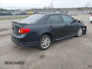 2009 Toyota Corolla with VIN 2T1BU40E89C157455, listed as a IAAI auction lot 41952016 with 211,792 mi miles. Bid and sale history available at carsss.com. Image 4.