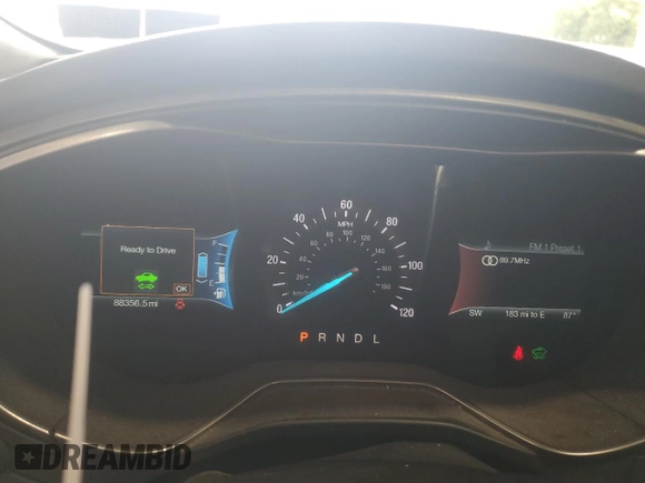 2015 Ford Fusion SE Hybrid with VIN 3FA6P0LU0FR157935, listed as a Copart auction lot 62931495 with 88,356 mi miles and Clean title. Bid and sale history available at DreamBid. Image 9.