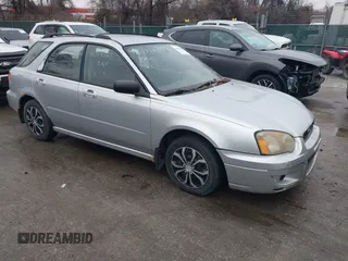 2004 Subaru Impreza TS z VIN JF1GG65544H813338, wystawiony jako IAAI lot #41519525 z przebiegiem 180 446 mil mil oraz . Historia ofert i sprzedaży dostępna na DreamBid. Obrazek 1.