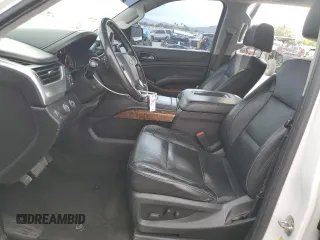 2018 Chevrolet Tahoe Premier with VIN 1GNSKCKC6JR195246, listed as a Copart auction lot 54887165 with 135,973 mi miles and Salvage title. Bid and sale history available at DreamBid. Image 7.