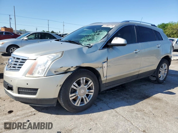 2013 Cadillac SRX Luxury Collection with VIN 3GYFNCE35DS593122, listed as a Copart auction lot 51968175 with 325,388 mi miles and Salvage Title. Bid and sale history available at carsss.com. Image 1.