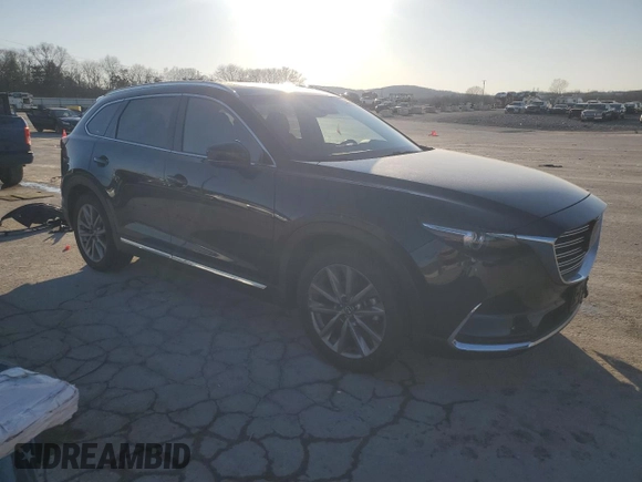 2021 Mazda CX-9 Carbon Edition with VIN JM3TCBDY3M0520450, listed as a Copart auction lot 42595065 with 40,434 mi miles and Salvage title. Bid and sale history available at DreamBid. Image 4.