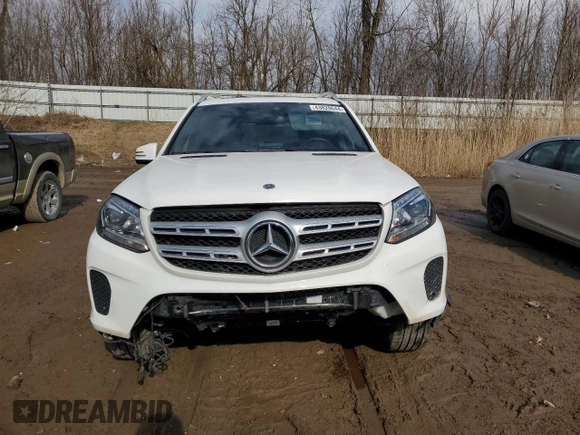 2017 Mercedes-Benz GLS 450 with VIN 4JGDF6EE1HA986308, listed as a Copart auction lot 43828644 with 48,625 mi miles and Salvage Title. Bid and sale history available at DreamBid. Image 5.