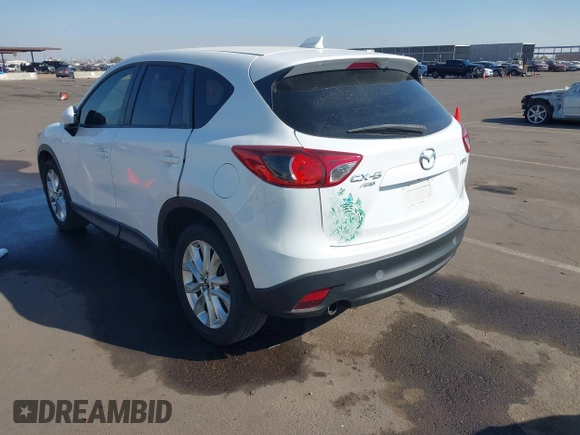 2014 Mazda CX-5 Grand Touring with VIN JM3KE4DY4E0375809, listed as a IAAI auction lot 41468078 with 151,226 mi miles. Bid and sale history available at carsss.com. Image 3.