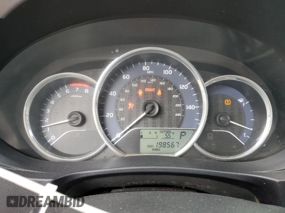 2014 Toyota Corolla L с VIN 2T1BURHE6EC117788, выставлен на аукционе Copart как лот 51593715 с пробегом 198 567 миль миль и Чистый • Clean title. История ставок и продаж доступна на DreamBid. Изображение 9.