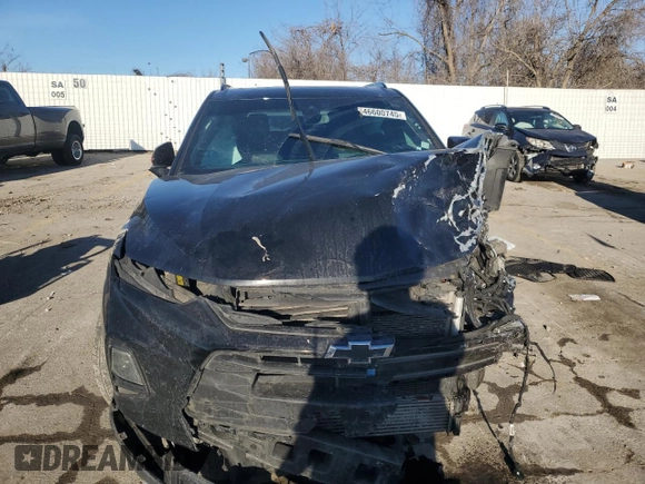 2021 Chevrolet Blazer LT with VIN 3GNKBDR45MS533533, listed as a Copart auction lot 46600745 with 131,778 mi miles and Salvage title. Bid and sale history available at DreamBid. Image 5.