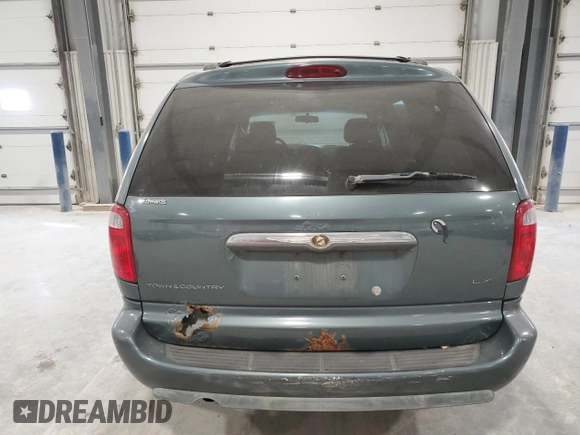 2006 Chrysler Town & Country LWB LX with VIN 2A4GP44R66R768813, listed as a Copart auction lot 81662344 with 152,807 mi miles and Salvage Title. Bid and sale history available at carsss.com. Image 6.