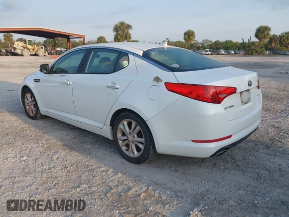 2013 Kia Optima LX with VIN 5XXGM4A77DG116306, listed as a IAAI auction lot 41872854 with 204,101 mi miles and . Bid and sale history available at carsss.com. Image 3.
