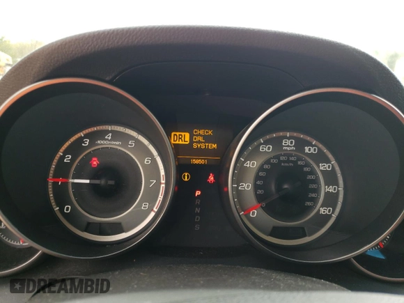2012 Acura MDX Tech Pkg with VIN 2HNYD2H33CH532421, listed as a Copart auction lot 51324075 with 158,501 mi miles and Salvage Title. Bid and sale history available at carsss.com. Image 9.