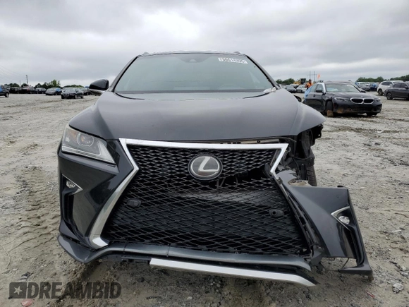 2016 Lexus RX 350 with VIN 2T2BZMCA9GC039515, listed as a Copart auction lot 58614395 with 144,614 mi miles and Salvage title. Bid and sale history available at DreamBid. Image 5.