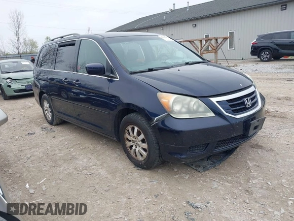 2008 Honda Odyssey EX with VIN 5FNRL38488B100013, listed as a IAAI auction lot 42019905 with 143,923 mi miles. Bid and sale history available at carsss.com. Image 1.