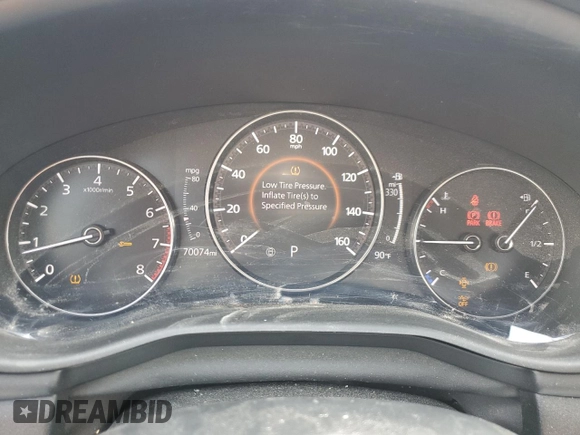 2019 Mazda 3 Preferred with VIN 3MZBPADL1KM105819, listed as a Copart auction lot 61461705 with 70,074 mi miles and Salvage title. Bid and sale history available at DreamBid. Image 9.